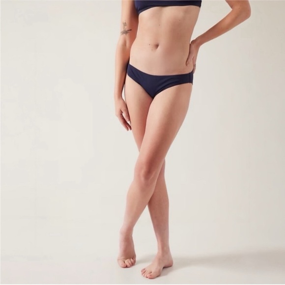 NWT Athleta Clean Medium Swim Bottom Black XL Size Extra Large - Picture 2 of 10